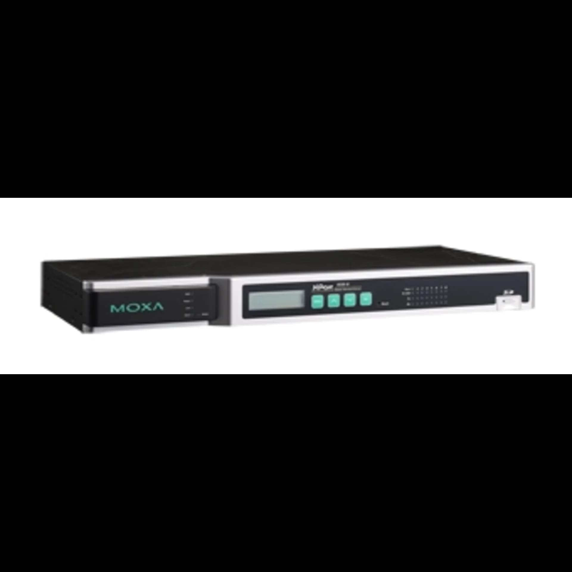 NPort 6650-16 16-портовый преобразователь RS-232/422/485 в Ethernet с расширенным набором функций MOXA