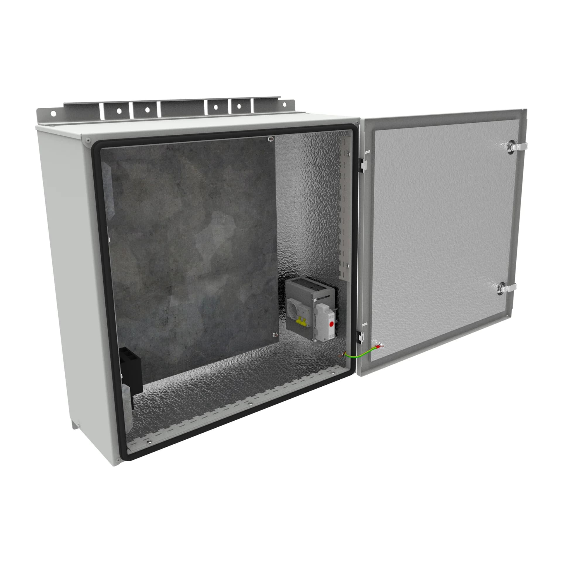 Настенный термошкаф 600x600x250 мм, IP65 (нагрев, контроль климата)