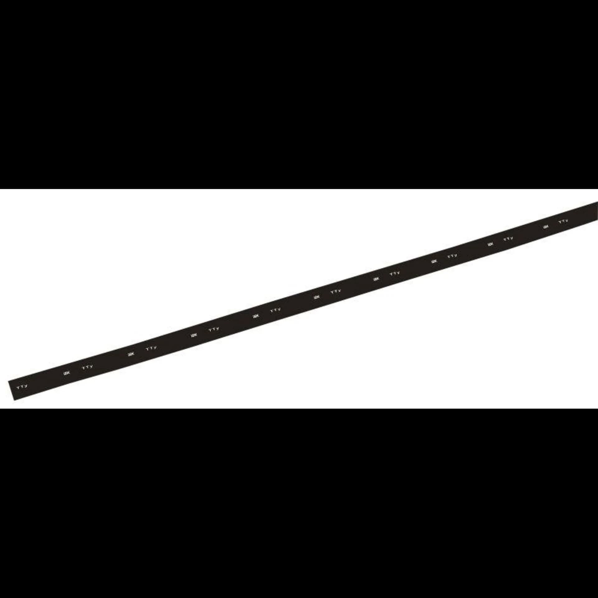 Трубка термоусадочная ТТУ нг-LS 18/9 черн. 1м IEK UDRS-D18-1-K02