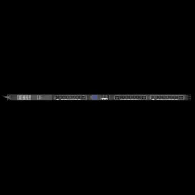 Блок розеток с функцией измерения каждой розетки серия STD, 20xC13, 4xC19, вход IEC60309 32A (2P+PE)