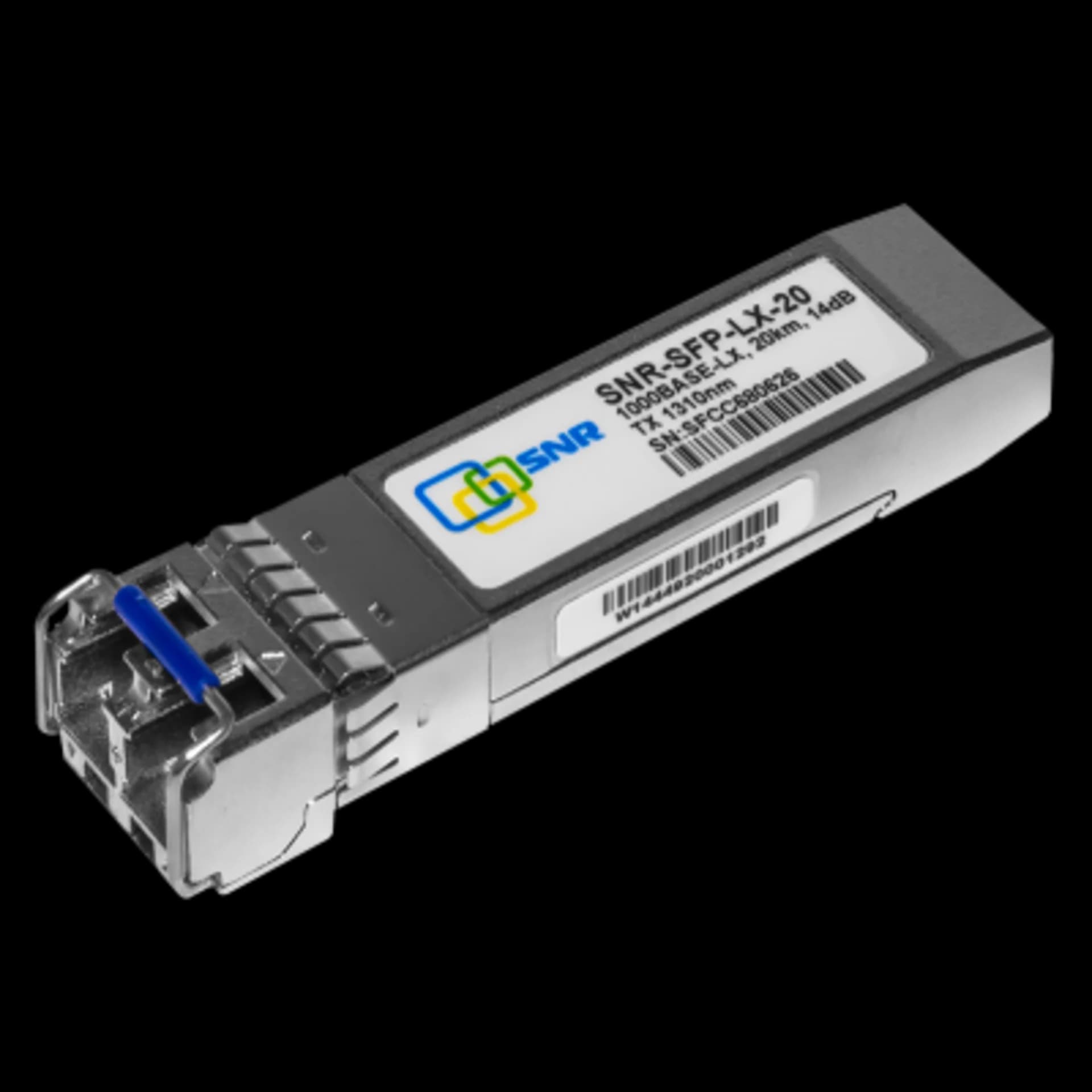 SNR-SFP-LX-20 SNR Модуль SFP оптический, дальность до 20км (14dB), 1310нм