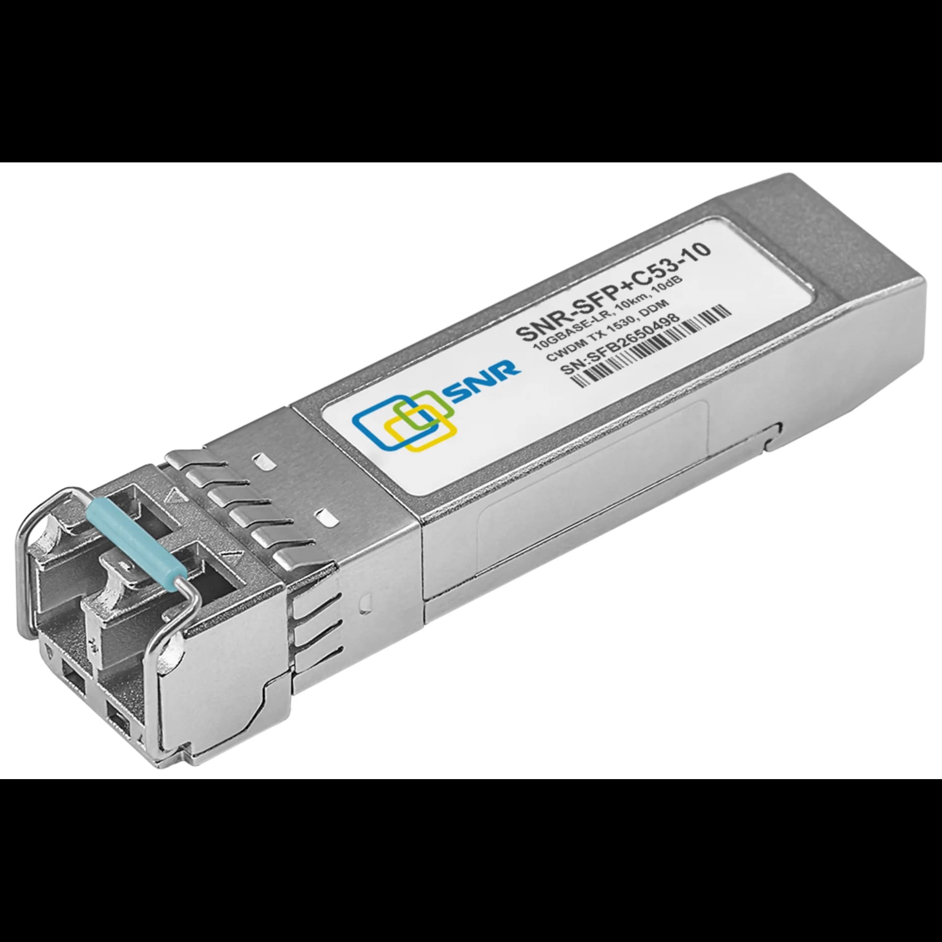 SNR SNR-SFP+C53-10 Модуль SFP+ CWDM оптический, дальность до 10км (10dB), 1530нм