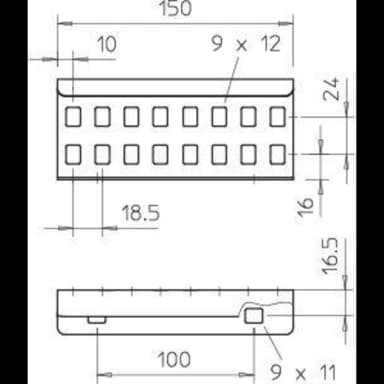 Комплект соединительный продольн. для лестн. лотка H60 LVG VA4571 OBO 6208835