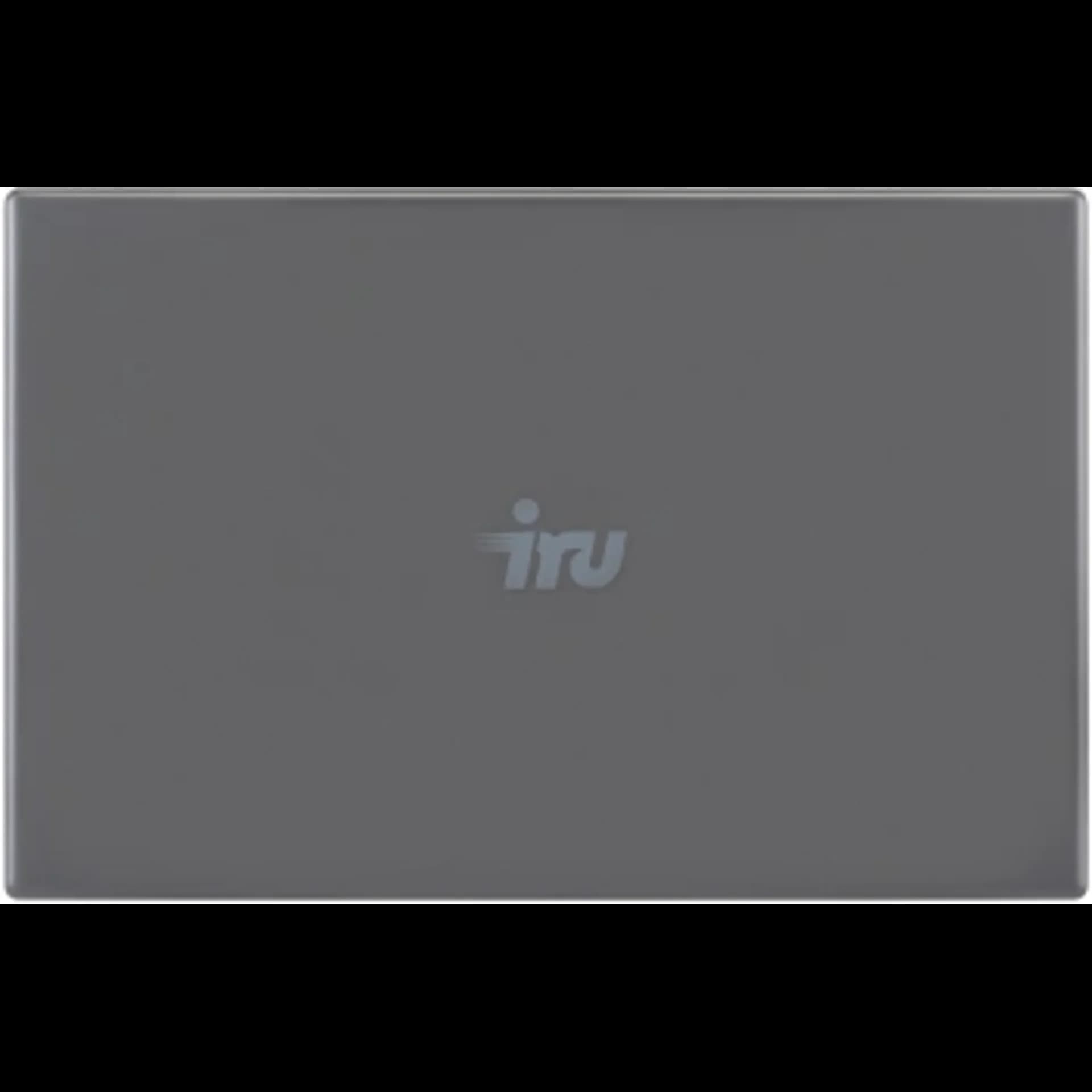 Ноутбук IRU Tactio 14ALH Core i3 1215U 8Gb SSD256Gb Intel UHD Graphics 14" IPS FHD (1920x1080) FreeDOS grey WiFi BT Cam 4000mAh