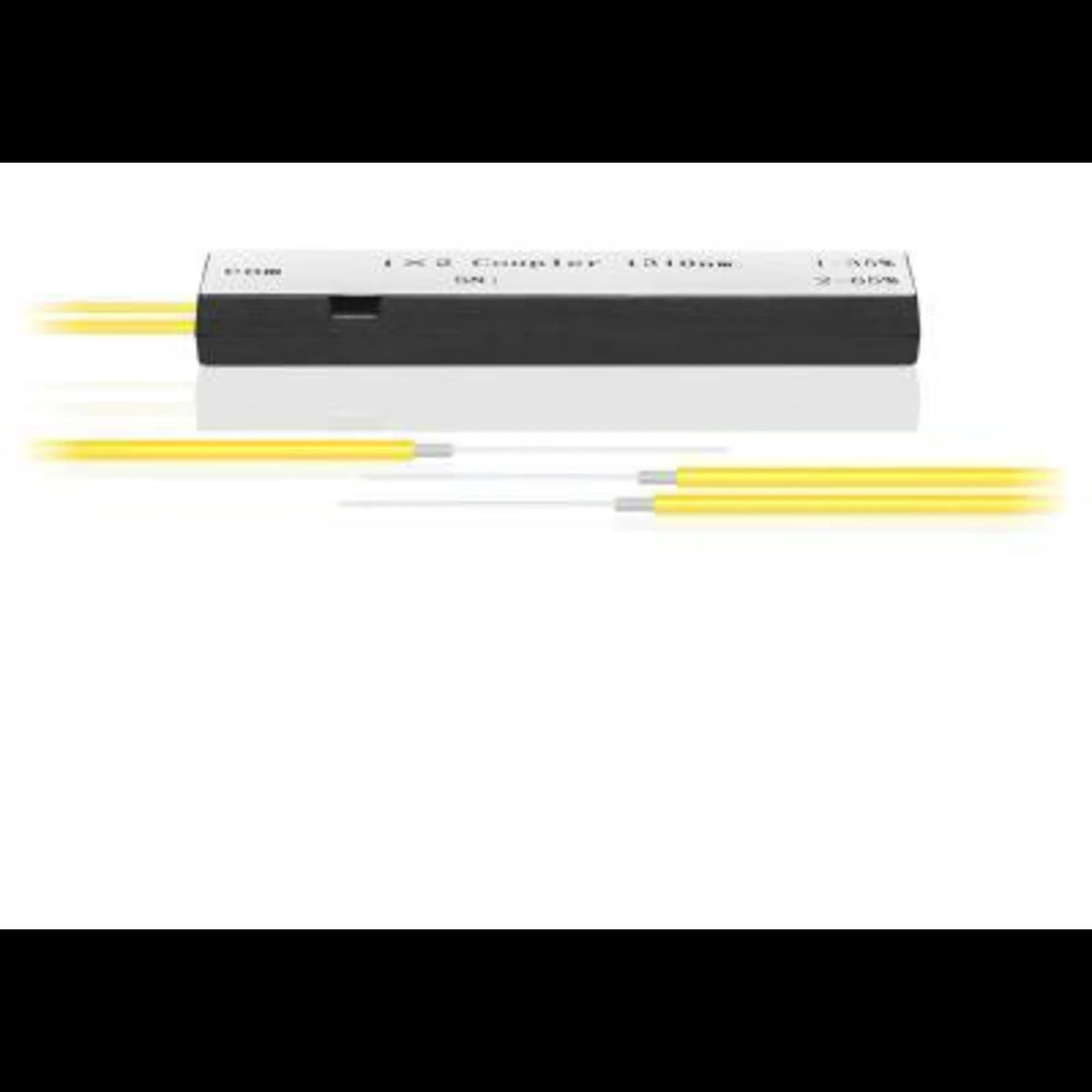 Делитель оптический корпусный трехоконный 1х2-35/65