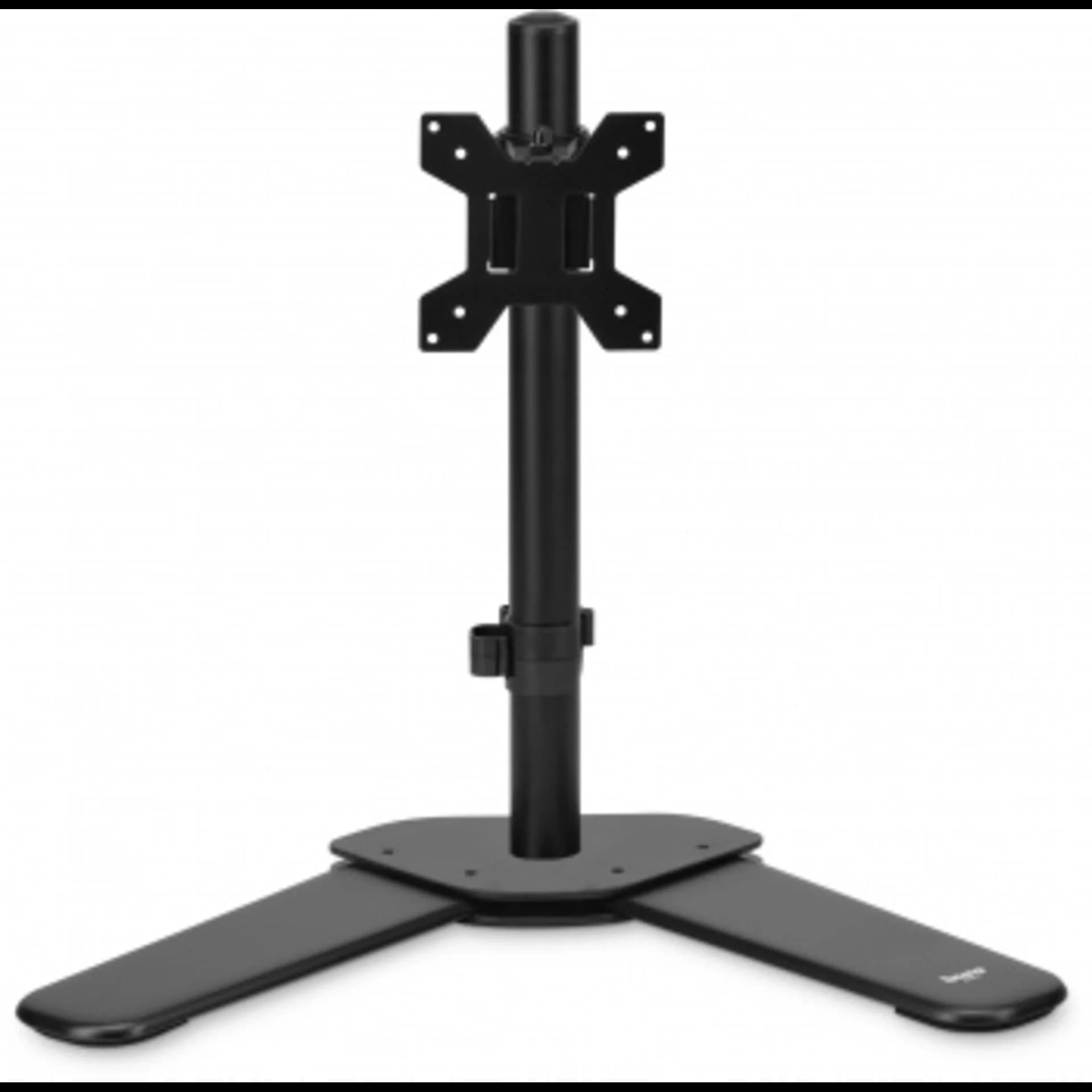 Кронштейн для мониторов ЖК Buro M071 черный 15"-32" макс.8кг крепление к столешнице поворот и наклон