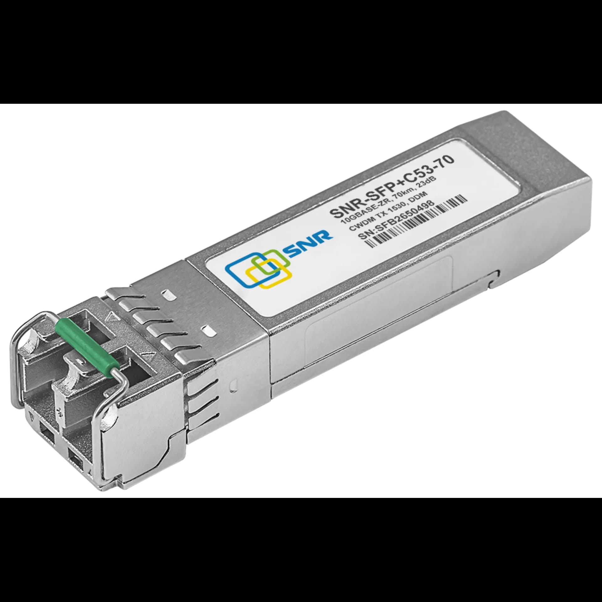 SNR SNR-SFP+C53-70 Модуль SFP+ CWDM оптический, дальность до 70км (23dB), 1530нм