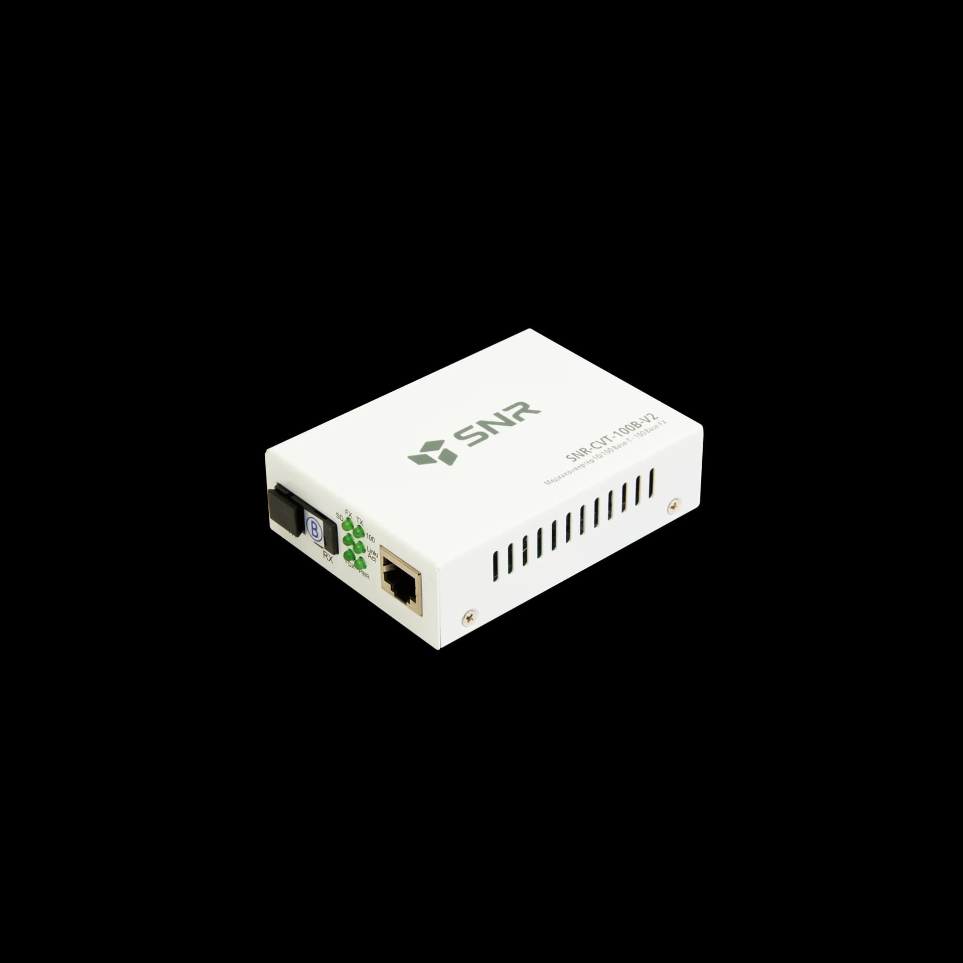 SNR SNR-CVT-100A-V2 Медиаконвертер 10/100-Base-T / 100Base-FX, Tx/Rx: 1310/1550нм, V2
