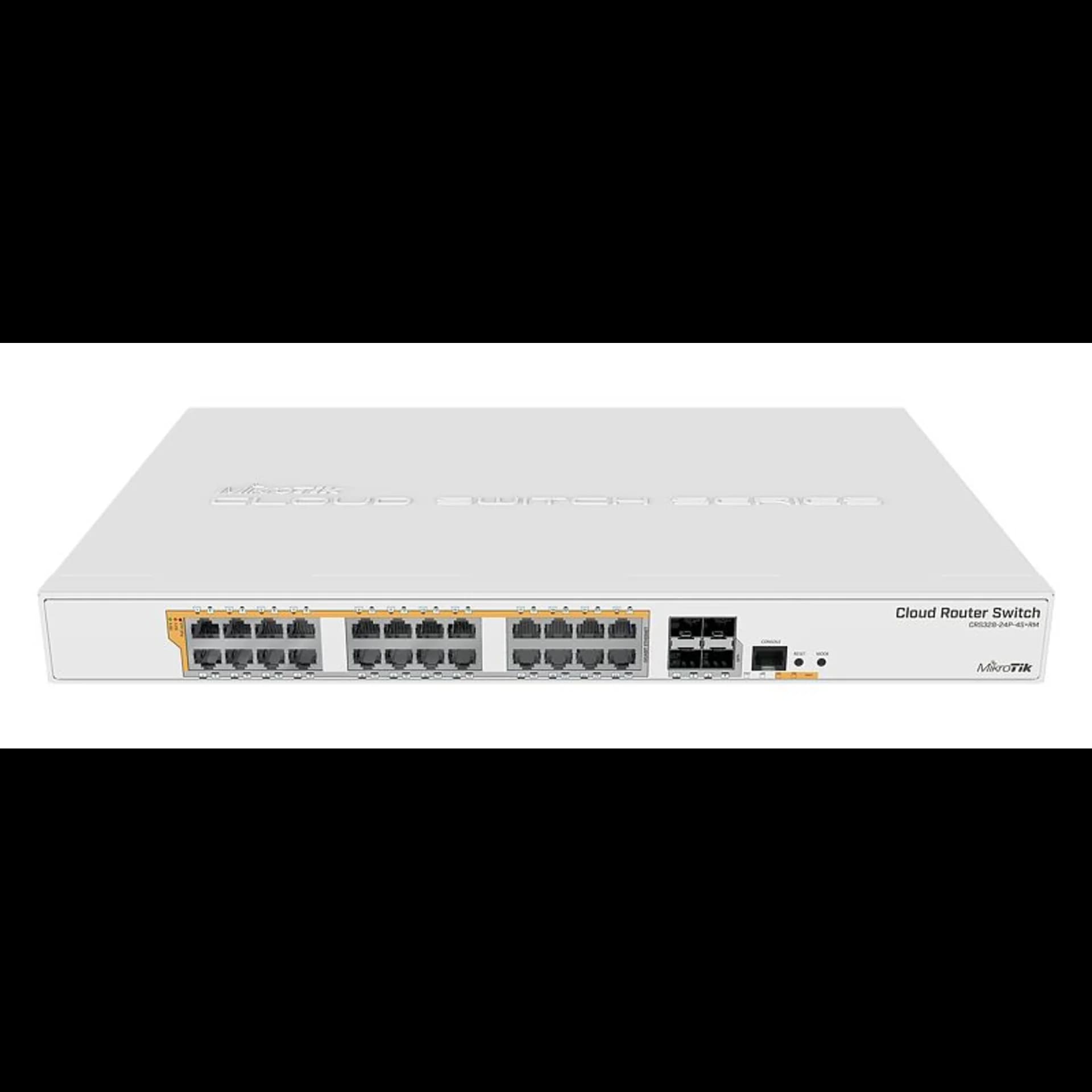 Коммутатор Cloud Router Switch Mikrotik CRS328-24P-4S+RM