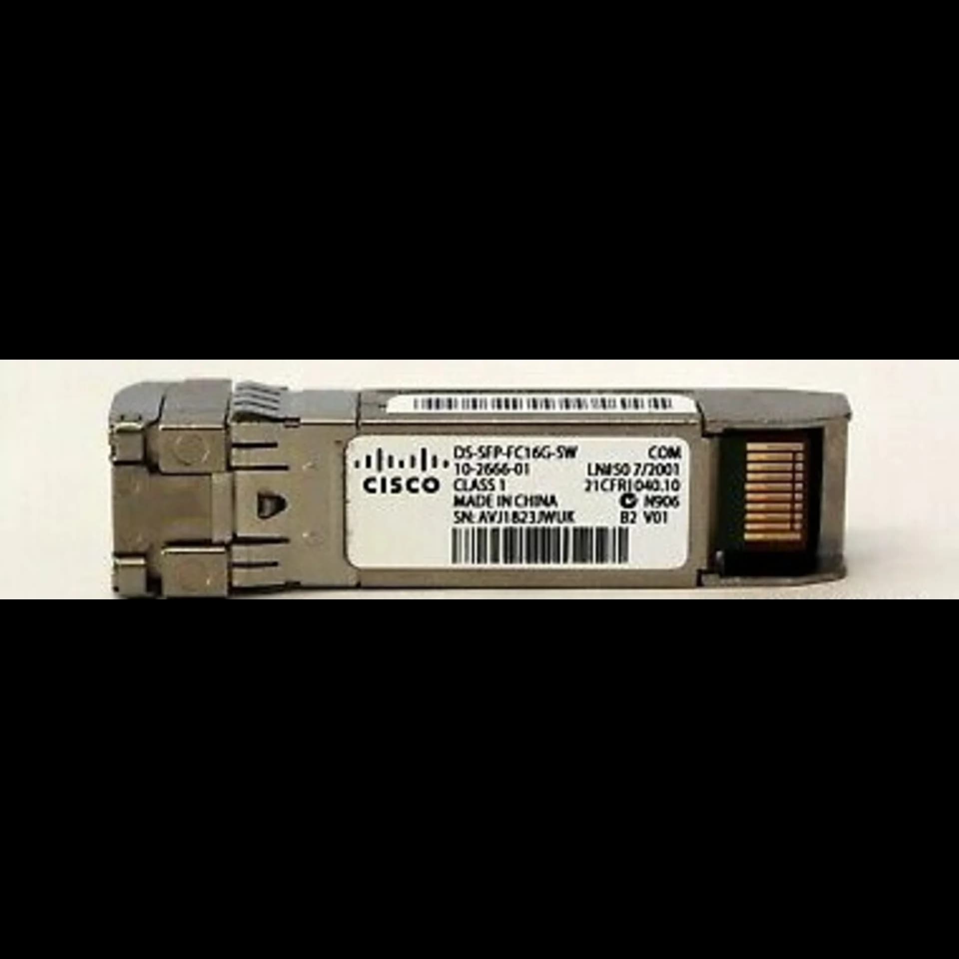 Трансивер CISCO 16G FC Shortwave Optics, 850nm, MM, up to 400m, DS-SFP-FC16-SW