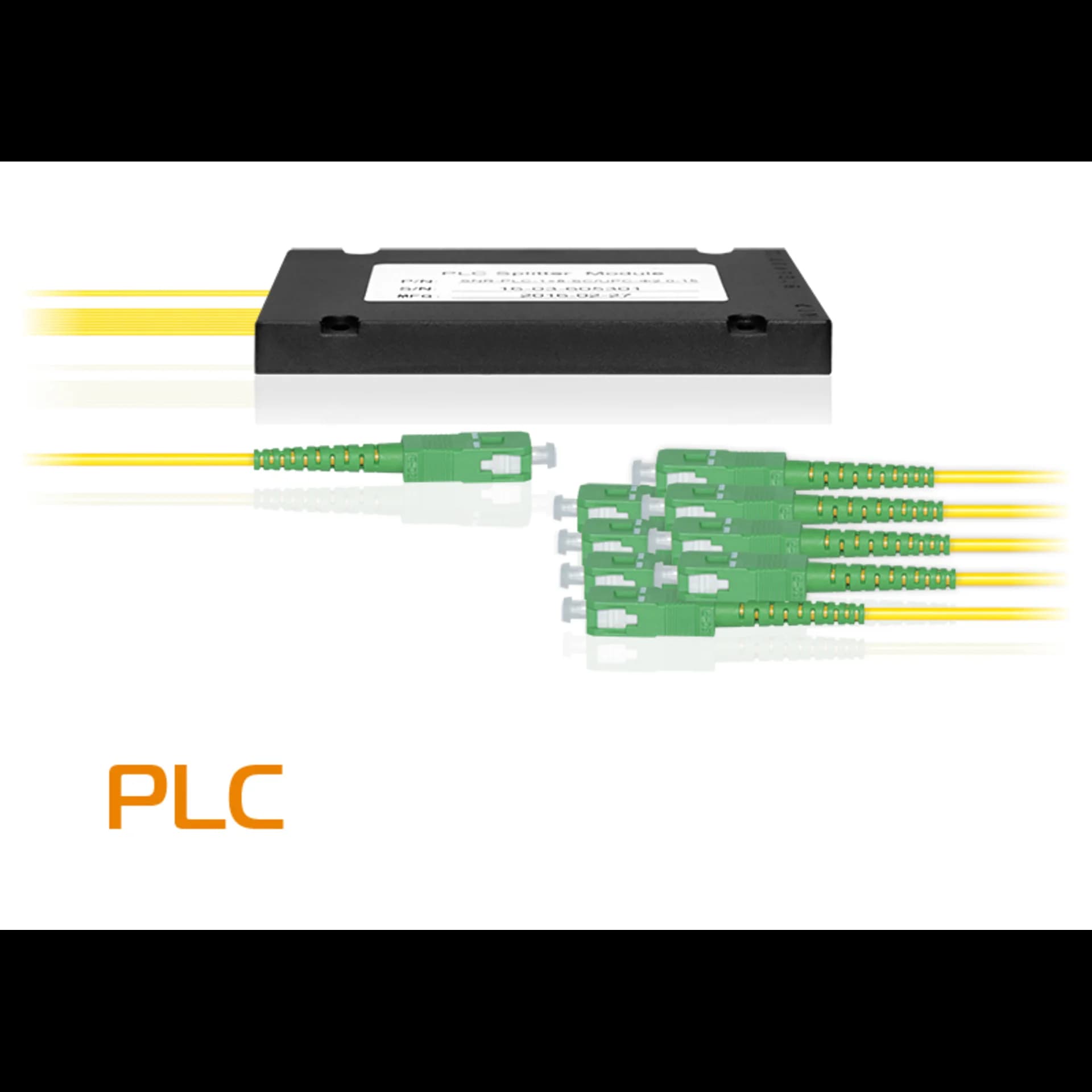 Делитель оптический планарный SNR-PLC-1x8-SC/APC