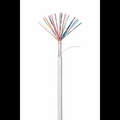 Кабель NETLAN U/UTP 16 пар, Кат.5 (Класс D), 100МГц, одножильный, BC (чистая медь), внутренний, PVC нг(B), серый, 305м