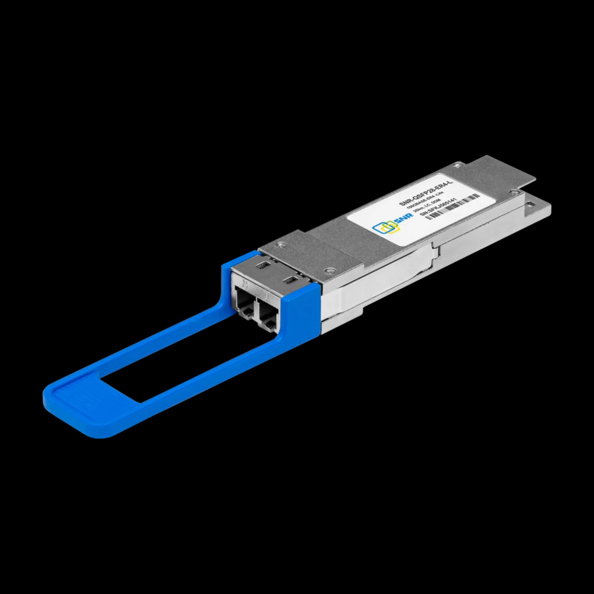SNR SNR-QSFP28-ER4-L Модуль, QSFP28 100GBASE-ER4-Lite, разъем LC дальность до 25км