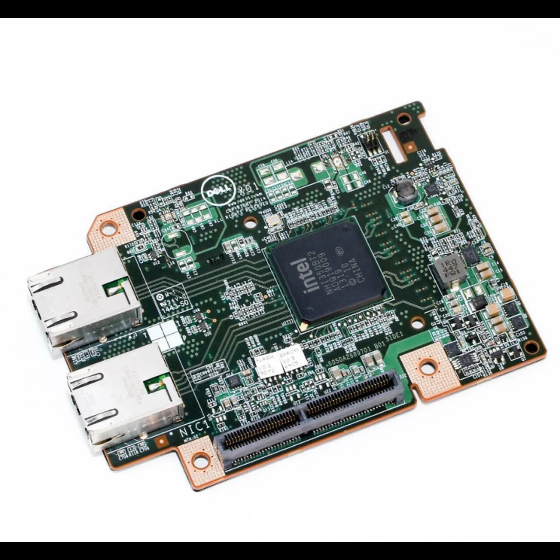 Сетевой mezzanine адаптер Dell Powerville, 2 порта 1000Base-T для PowerEdge C6320