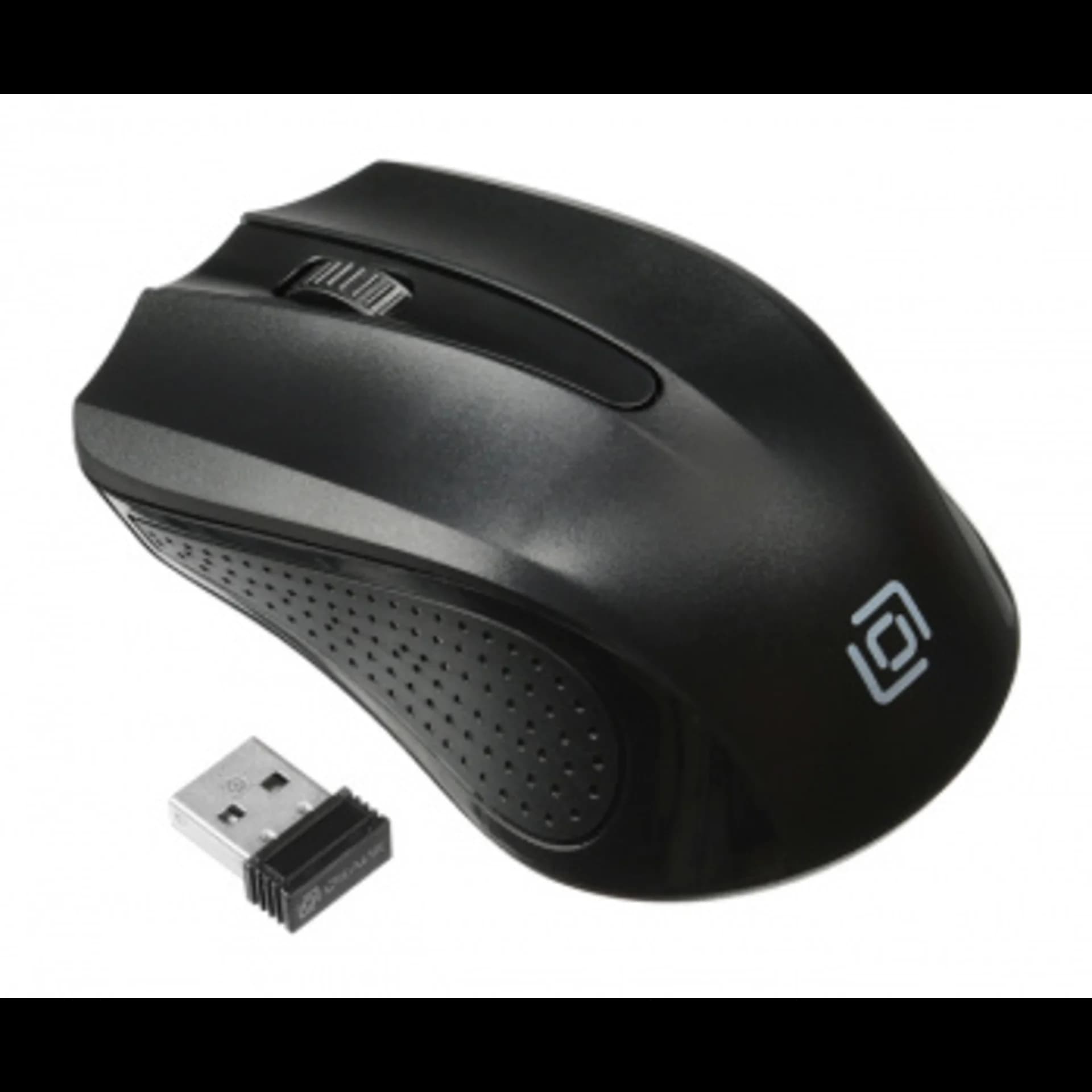 Мышь Оклик 485MW черный оптическая 1600dpi беспров. USB для ноутбука 3but