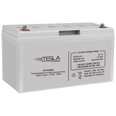 Свинцово-кислотный аккумулятор Tesla Power 12VDC 150Ач