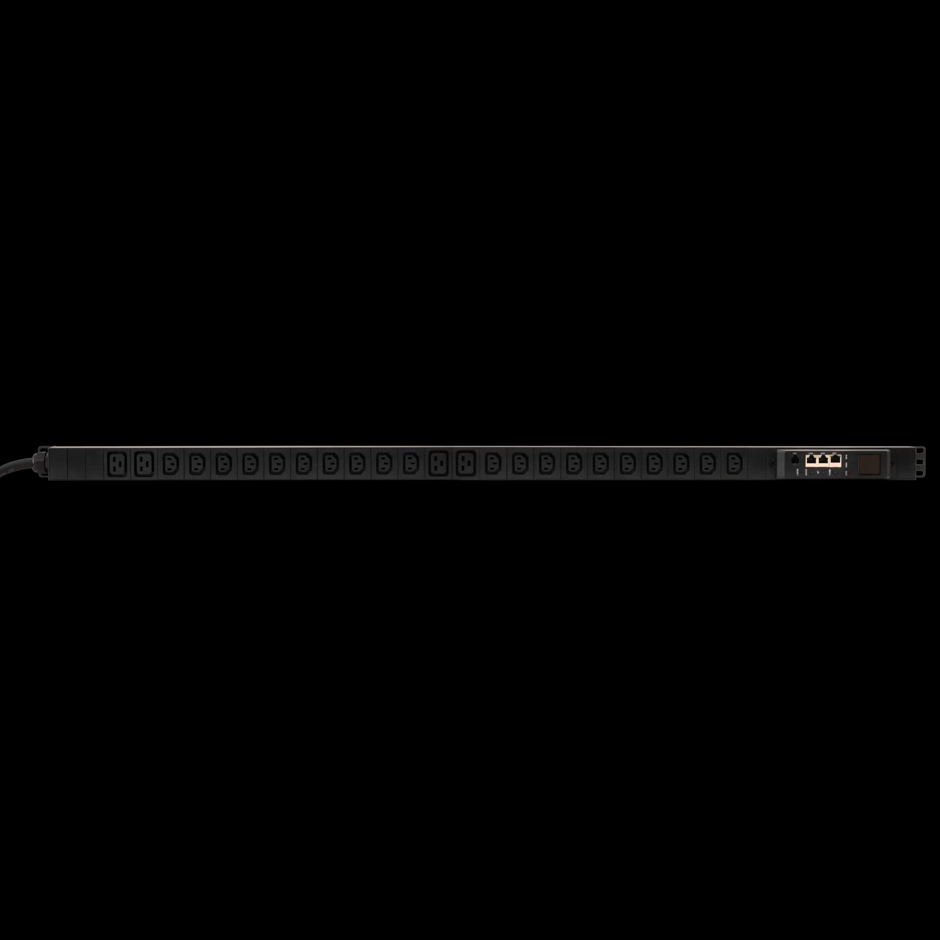 Блок розеток с функцией измерения серия BASIC, 20xC13, 4xC19, вход IEC60309 32A (2P+PE)
