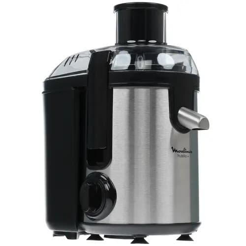 Соковыжималка центробежная Moulinex JU420D10 400Вт рез.сок.:950мл. серебристый/черный