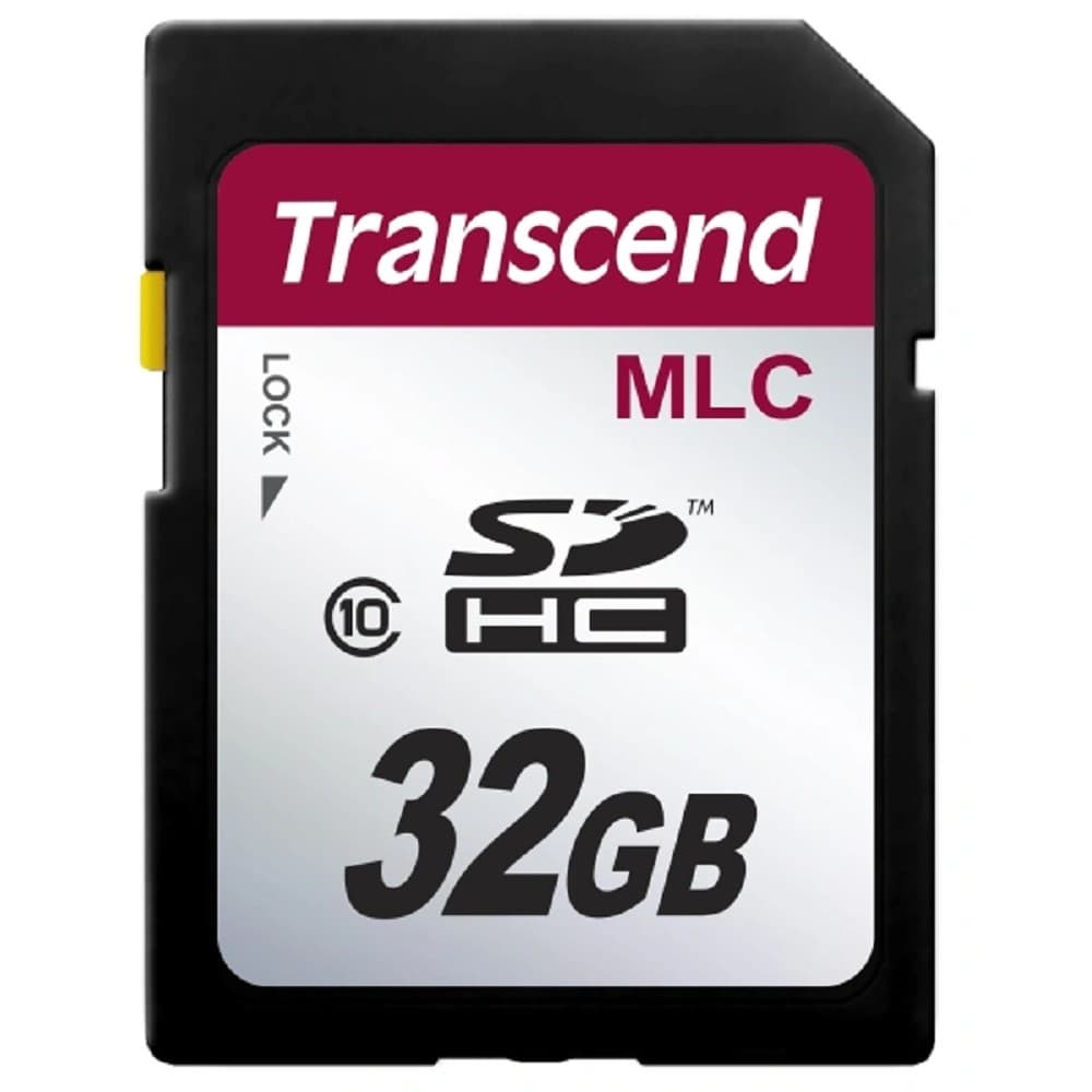 Флеш карта промышленная SecureDigital 32Gb Transcend 10M, Class 10 MLC, темп. режим от -25 до +85