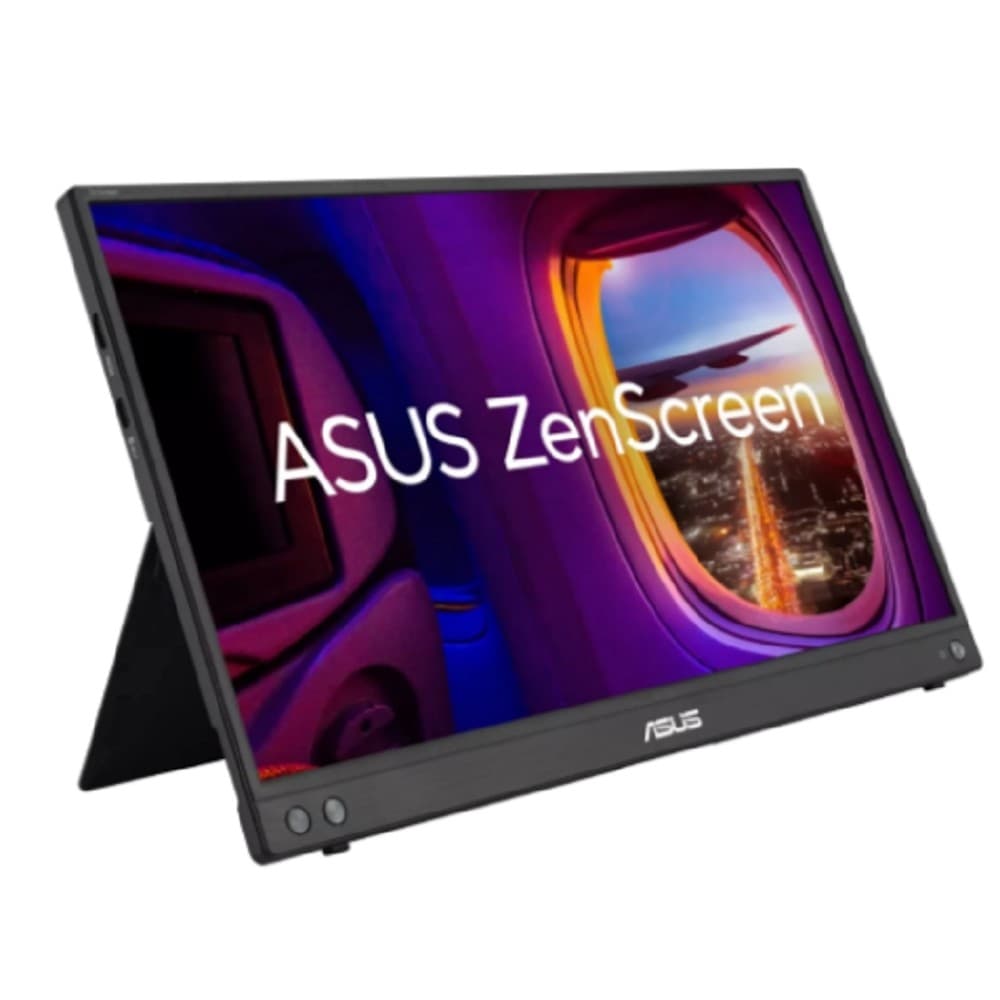 Монитор ASUS MB16AHV ZenScreen (15.6", 16:9, IPS, 5ms, 1920x1080, 600Hz, 250cd, 800:1, 178°/178°, Mini HDMI, 2*USB-C, Dark Gray) (90LM0383-B01N70)
