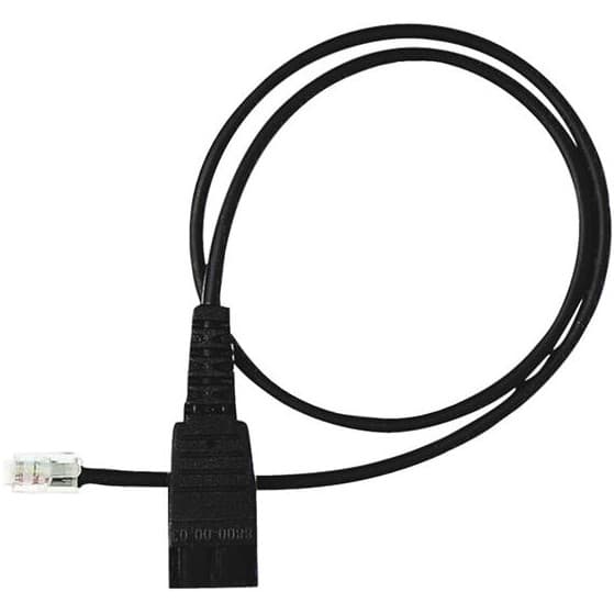 Jabra 8800-00-01 Шнур QD на RJ10, прямой, 50 см(8800-00-01)