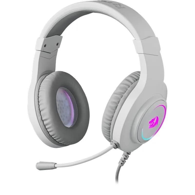 Defender Hylas Белые, RGB, 3.5 Jack Redragon
