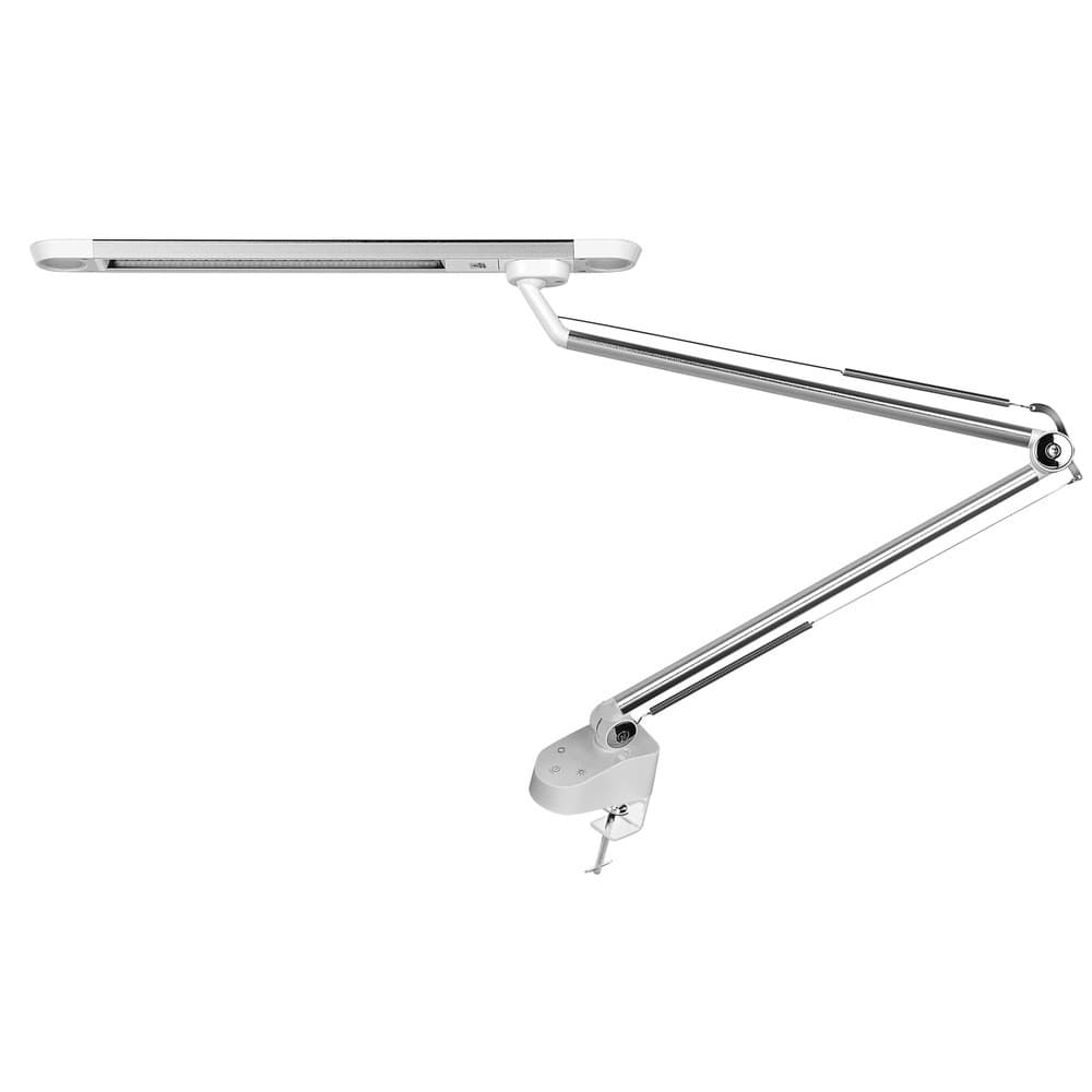 Camelion KD-843 C01 бел. LED (Свт-к наст.,13 Вт,230В, 900лм,сенс, рег.ярк, цвет.темп, струбцина)