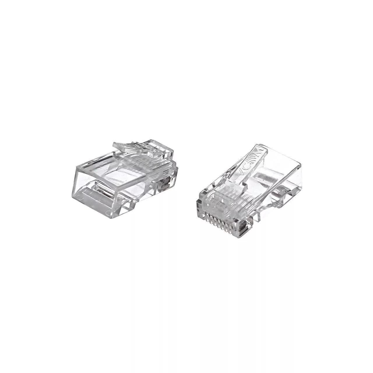 Коннекторы/ Коннекторы RJ-45 (8P8C) для UTP кабеля 6кат. ( упаковка 20шт.) VCOM <NM006-1/20>