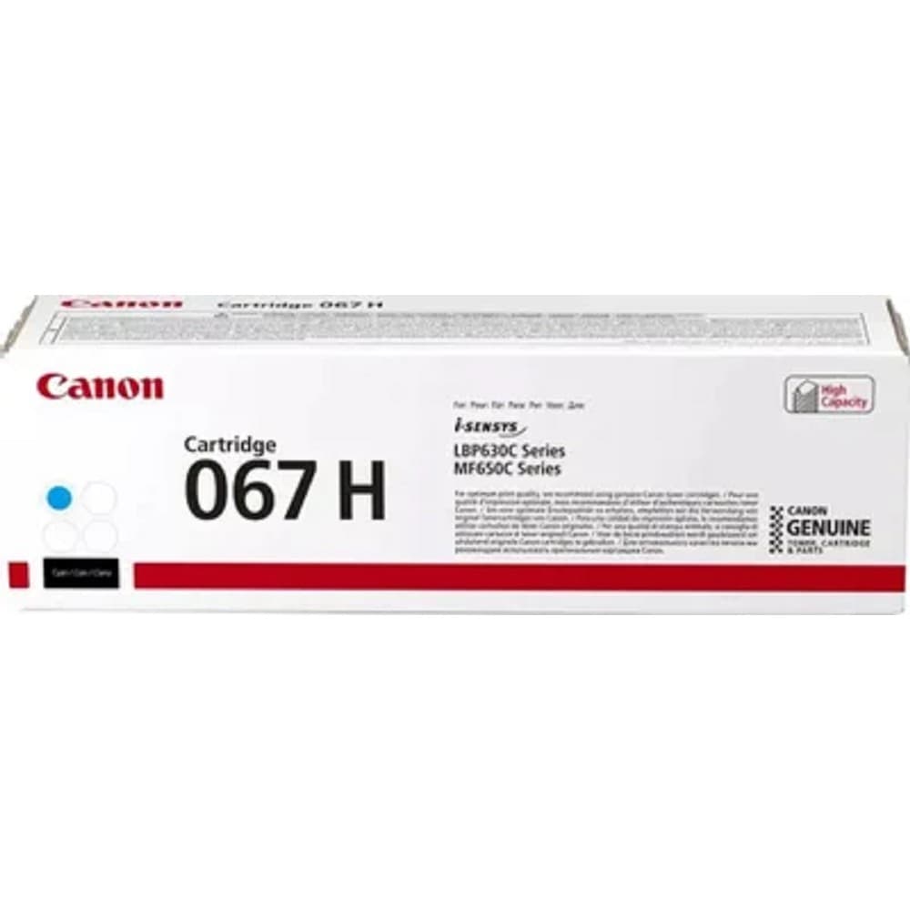 Canon Тонер-картридж/ CRG 067 H C Cyan for MF651Cw/MF655Cdw/MF657Cdw/LBP631Cw/LBP633Cdw