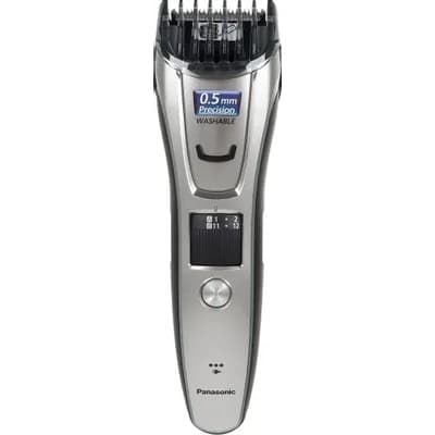Машинка для стрижки Panasonic ER-GB80-S520 серебристый (насадок в компл:3шт)