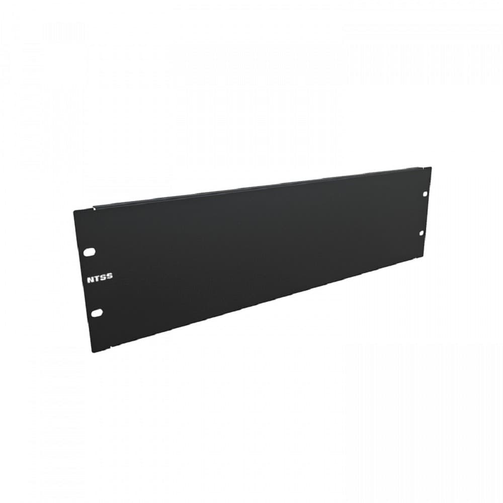NTSS Панель 3U заглушка NTSS, крепление 19 3U, черный RAL 9005 NTSS-FUB-3U-BL