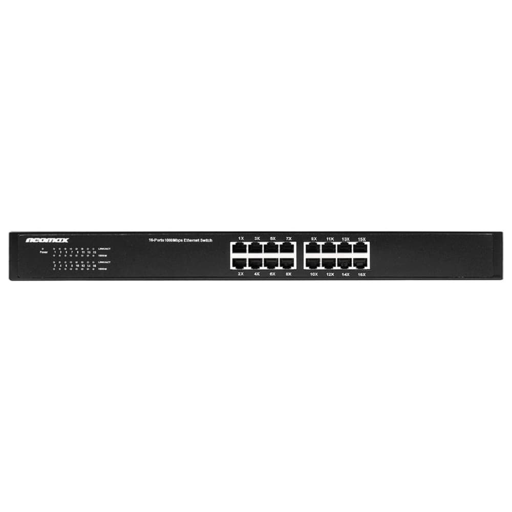 NEOMAX <NMS-116P-1000-SR> Неуправляемый коммутатор (16UTP 1000Mbps)