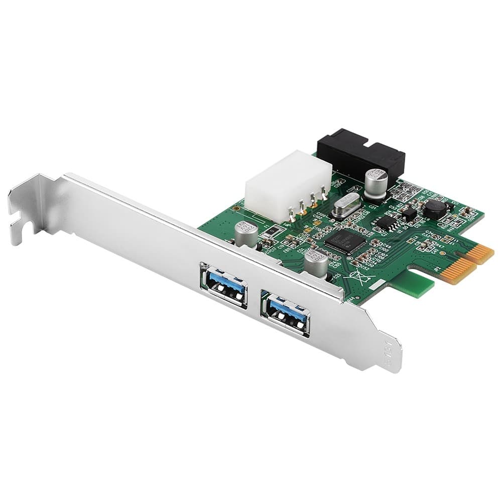 Контроллер Orient <VA-3U2219PE> (OEM) PCI-Ex1, USB 3.0, 2 port-ext, 2 port-int