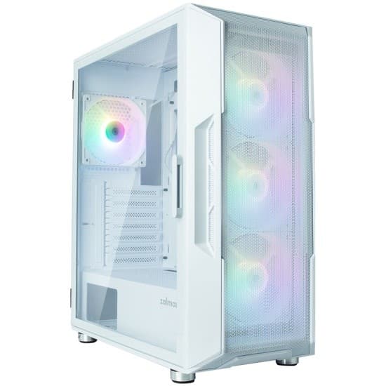 ZALMAN I3 NEO White, без БП, боковое окно (закаленное стекло), белый, ATX