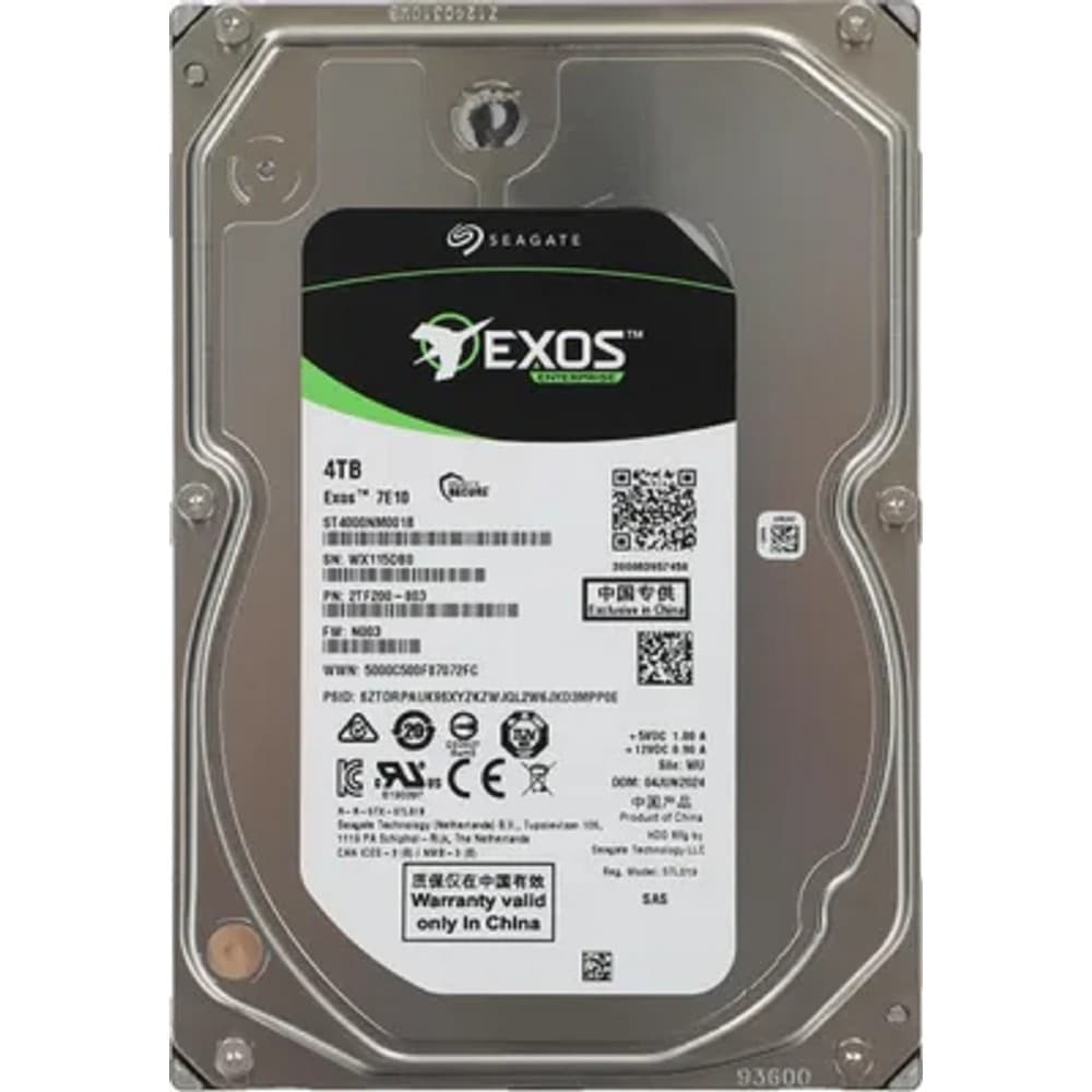 4TB Seagate Exos 7E10 (ST4000NM001B)