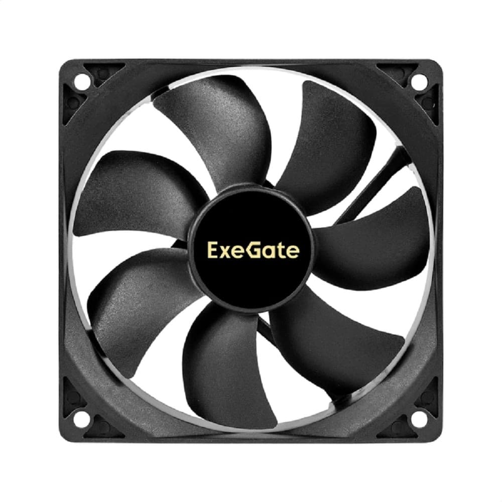 Exegate EX297053RUS Вентилятор 12В DC ExeGate ExtraSilent ES12025S3P (120x120x25 мм, Sleeve bearing (подшипник скольжения), 3pin, 1300RPM, 22dBA)