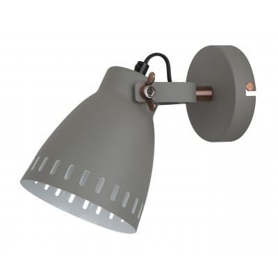 Camelion WML-428-1 С08 серый (Светильник настенный New York,1х E27, 40Вт, 230В, металл)