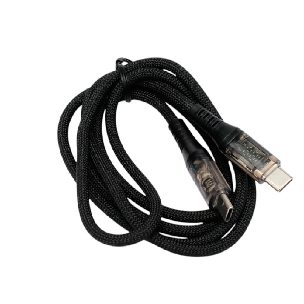 Кабель USB Type-C - USB Type-C, 1м, Cablexpert CCP-USB2-CMCM-SCR-1M