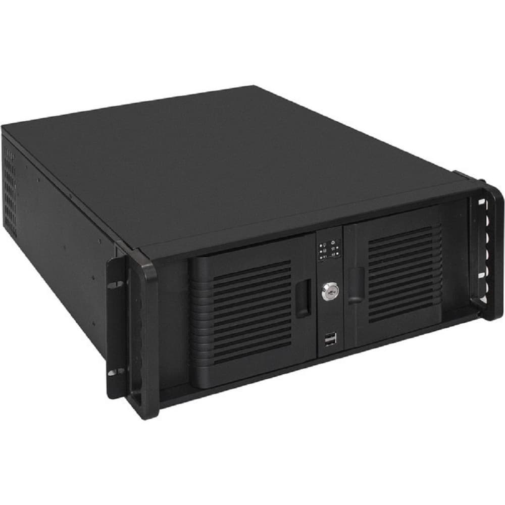 Exegate EX293570RUS Серверный корпус ExeGate Pro 4U480-15/4U4132 <RM 19", высота 4U, глубина 480, БП 1100ADS, USB>