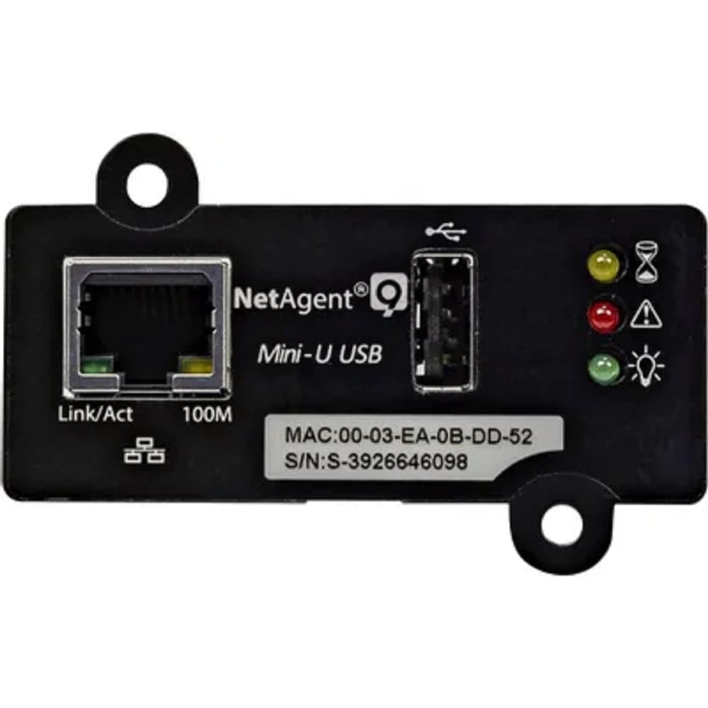 PowerCom Адаптер SNMP DS807 10M/100M 1-port Internal NetAgent USB