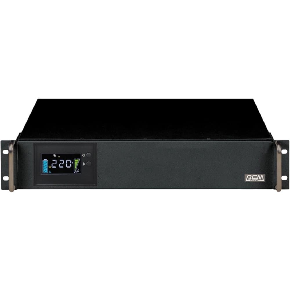 PowerCom King Pro RM KIN-1500AP LCD (2U) ИБП