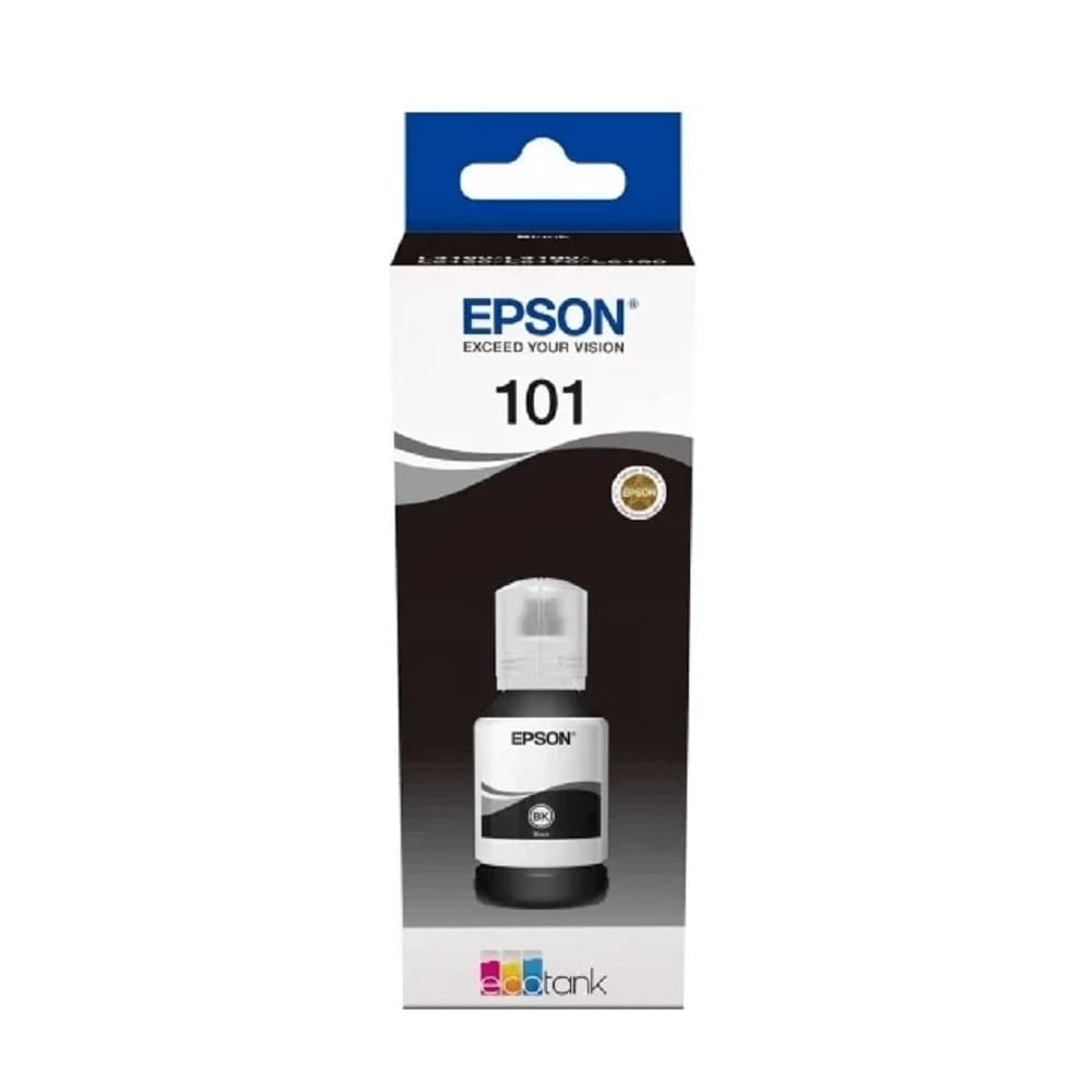 EPSON C13T03V14A Контейнер 101 с черными чернилами для L4150/L4160/L6160/L6170/L6190, L6290 127 мл.