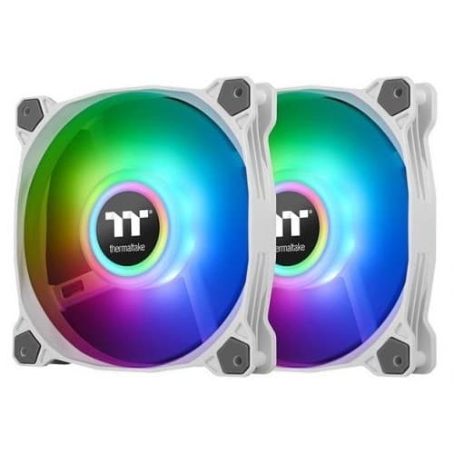 CL-F098-PL14SW-A - Кулер для компьютерного корпуса,Thermaltake, Pure Duo 14 ARGB Sync Radiator Fan (2-Fan Pack), CL-F098-PL14SW-A, ARGB140мм вентилятор, 1500 об.мин, 56.51 CFM, 28 dB(A), 4pin, 140x140x25мм, Белый