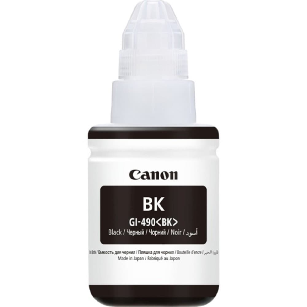 Canon 0663C001 Чернила Canon GI-490 BK (black), 135 мл