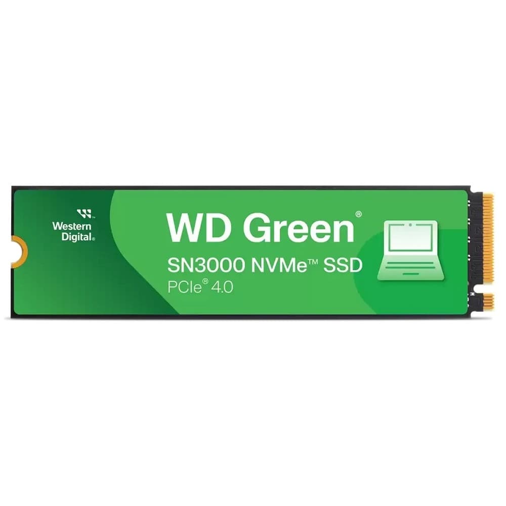 SSD 500 Gb M.2 2280 M WD Green SN3000 <WDS500G4G0E> 3D TLC
