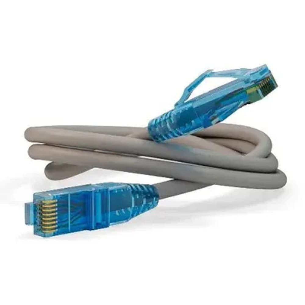 Hyperline PC-LPM-UTP-RJ45-RJ45-C6-5M-LSZH-GY Патч-корд U/UTP, Cat.6, LSZH, 5 м, серый