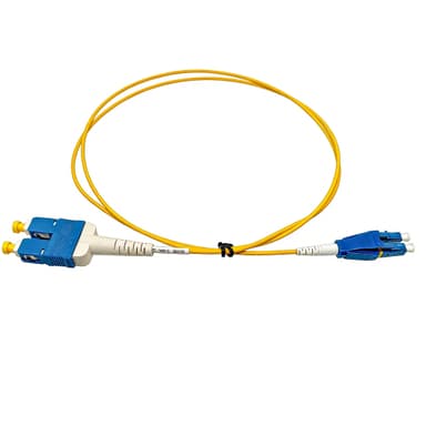 Оптический патчкорд NEOMAX (NMO-LC-SC-SM-10M) LC/UPC-SC/UPC, OS2, Singlemode, Duplex, 9/125, LSZH, Yellow, 10м