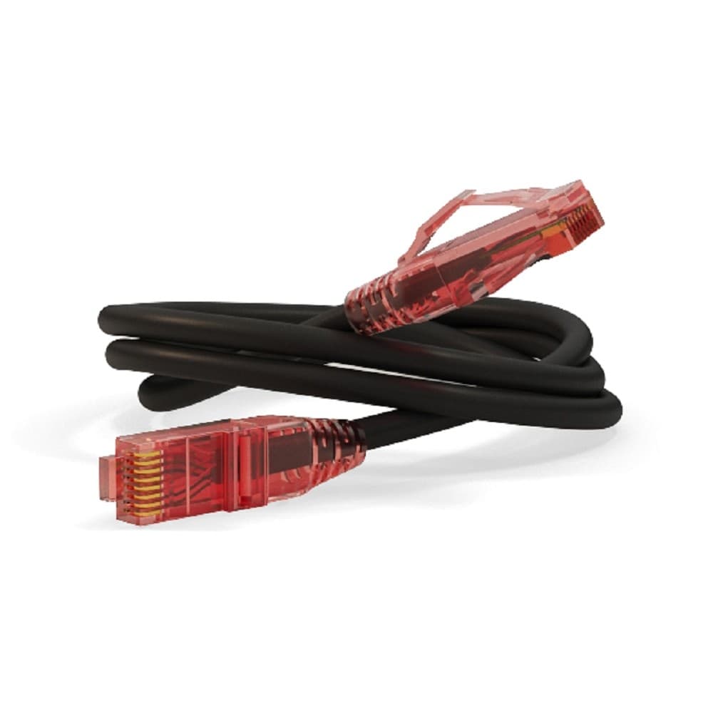 Hyperline PC-LPM-UTP-RJ45-RJ45-C5e-5M-LSZH-BK Патч-корд U/UTP, Cat.5е, LSZH, 5 м, черный