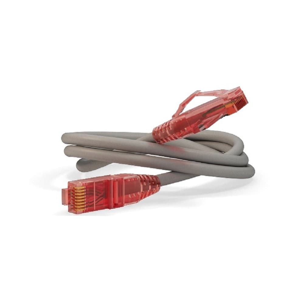 Hyperline PC-LPM-UTP-RJ45-RJ45-C5e-3M-LSZH-GY Патч-корд U/UTP, Cat.5e, LSZH, 3 м, серый