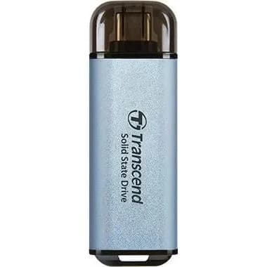 Накопитель SSD Transcend USB-C 2TB TS2TESD300C ESD300 голубой